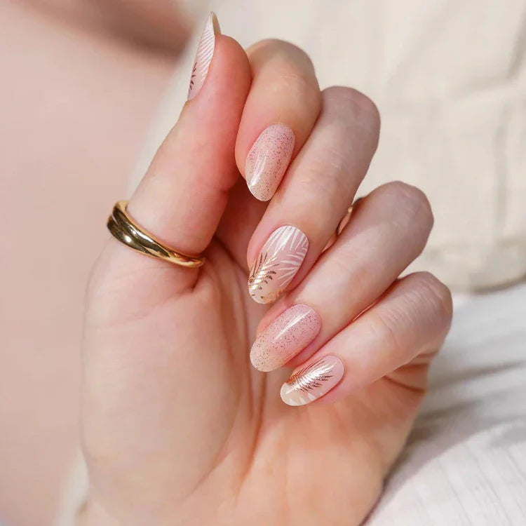 Jungle Pattern Gel Nail Strips Kit