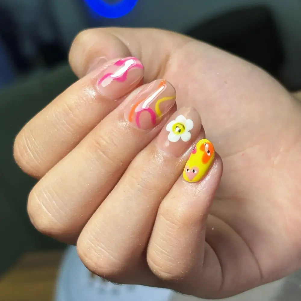 Happy Summer - Ovals Short