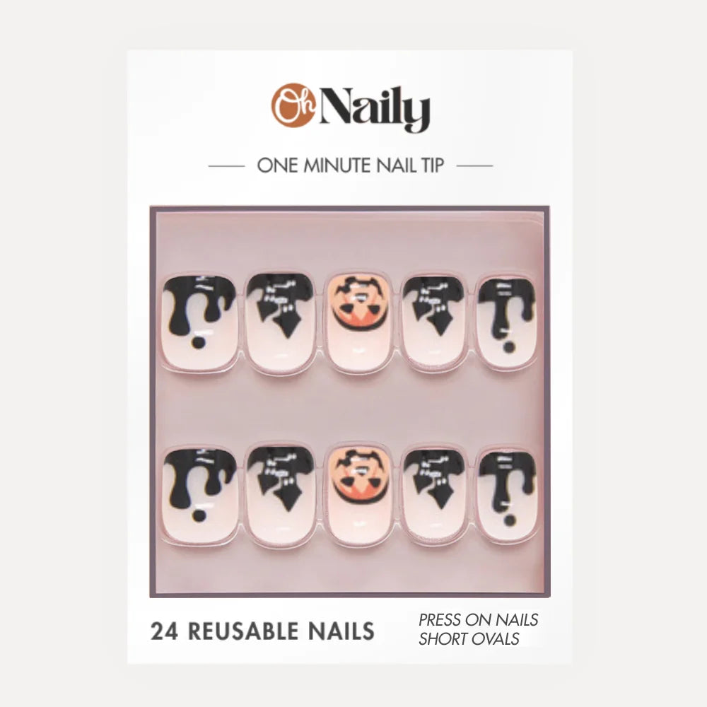 Pumpkin Night - Ovals Short