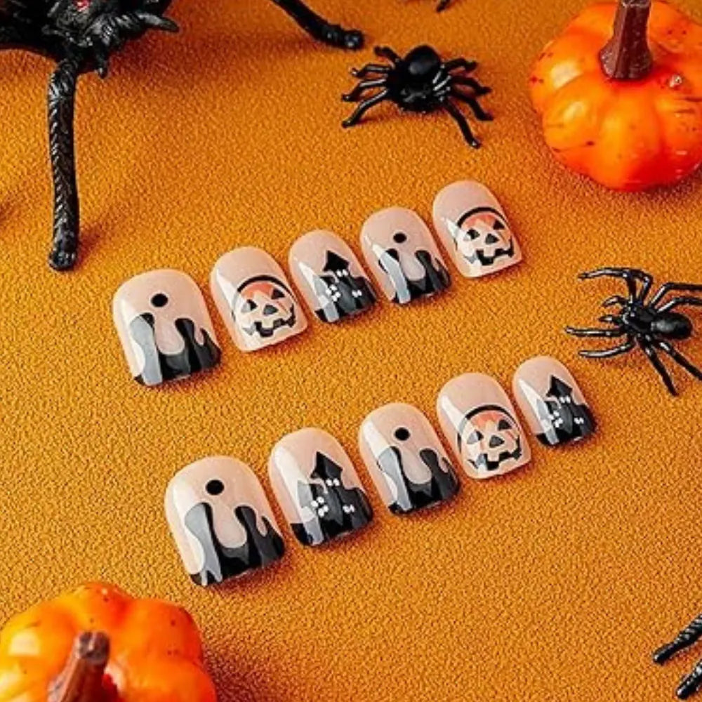 Pumpkin Night - Ovals Short