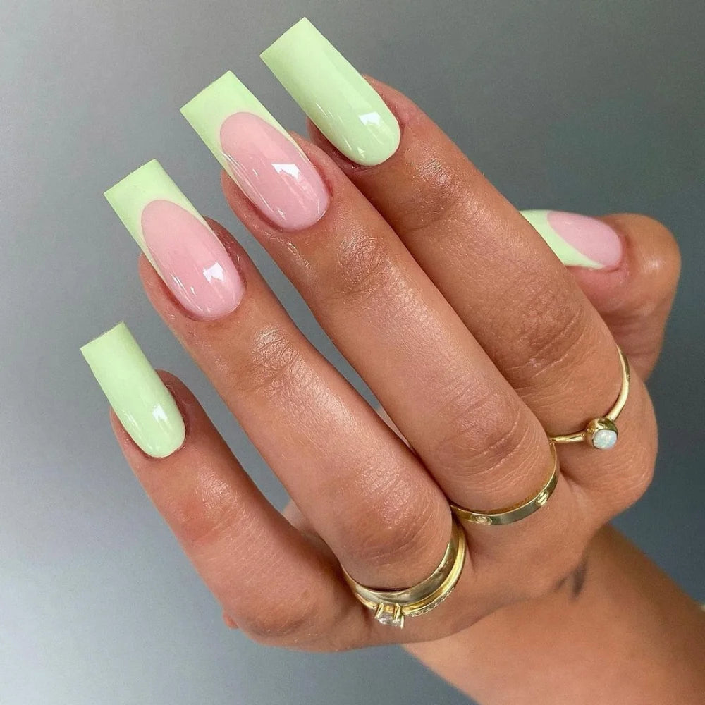 Pale Green - Ovals Short