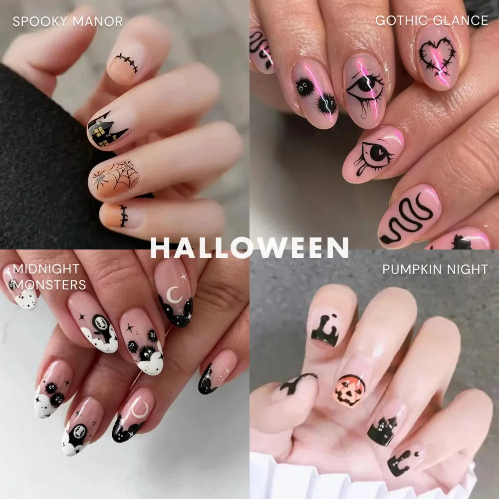 Halloween Nail Tips Collection