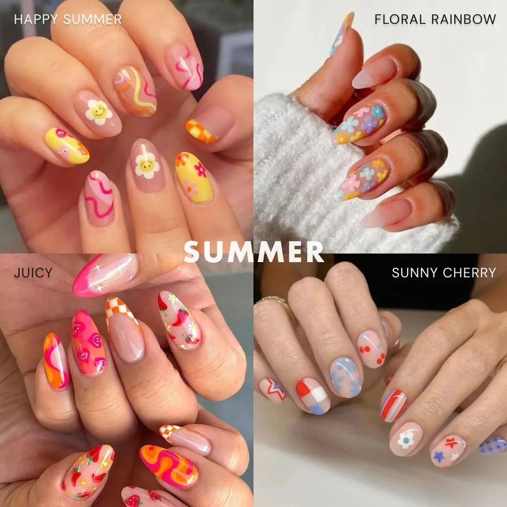Summer Nail Tips Collection