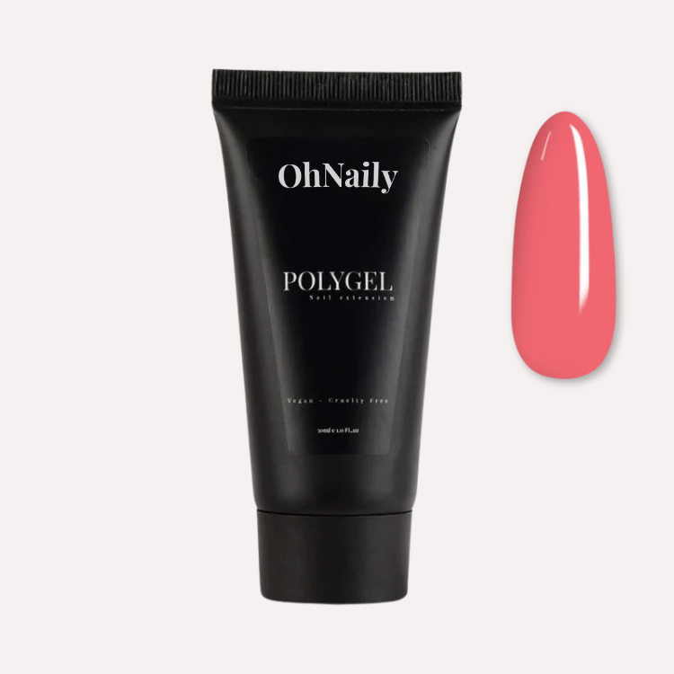 Polygel Pink Red