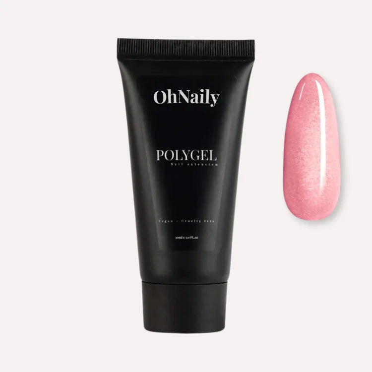 Polygel Soft Pink Glittler