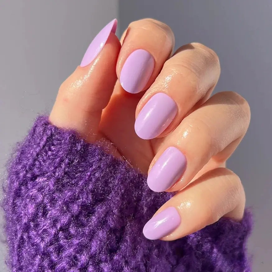 Lilac Gel Nail Strips