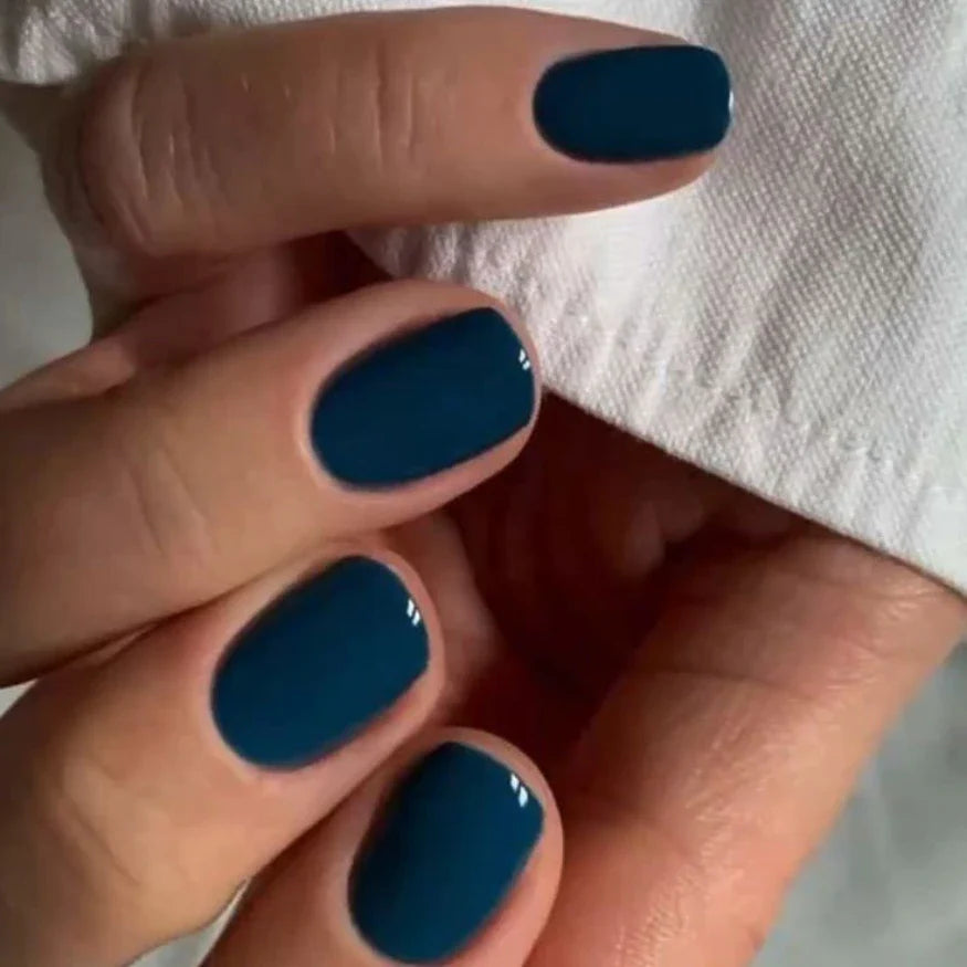 Teal Gel Nail Wraps