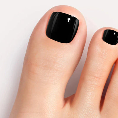 Black Gel Pedicure Strips Kit