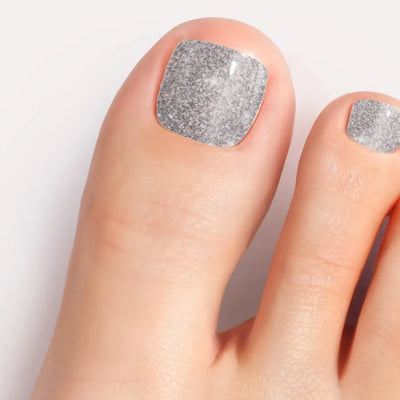 Silver Gel Pedicure Strips Kit