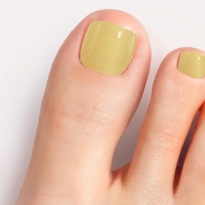 Gold Gel Pedicure Strips Kit