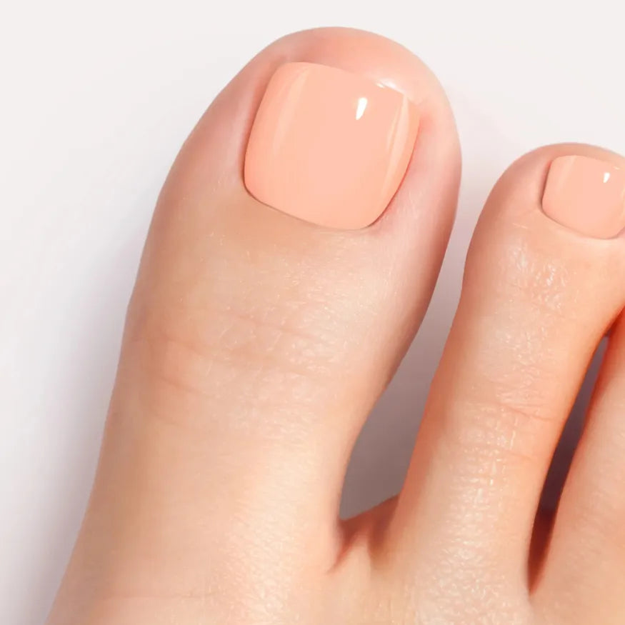 Light Beige Gel Pedicure Strips Kit