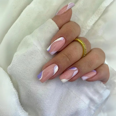 Lavender Waves - Ovals Short