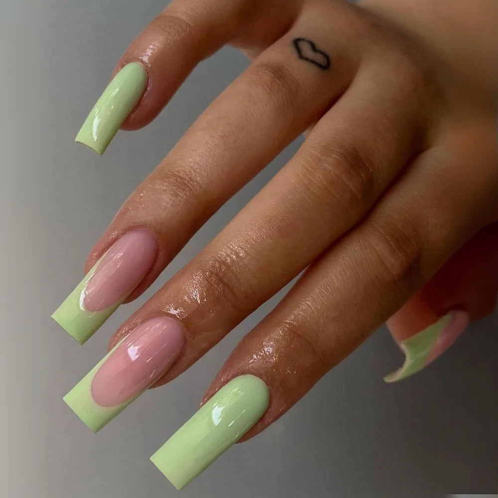 Pale Green - Ovals Short