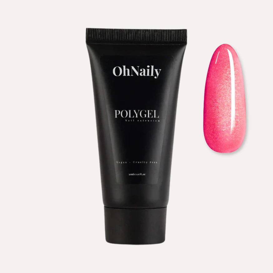 Polygel Hot Pink Fizz