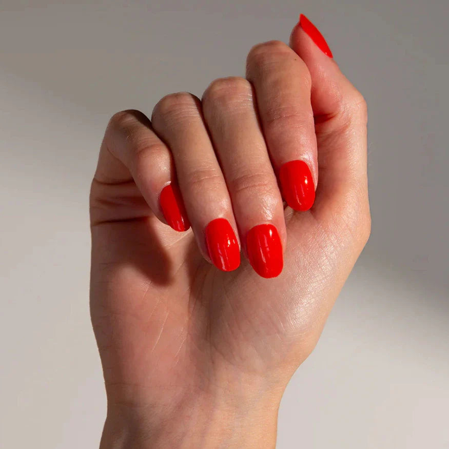Light Red Gel Nail Strips