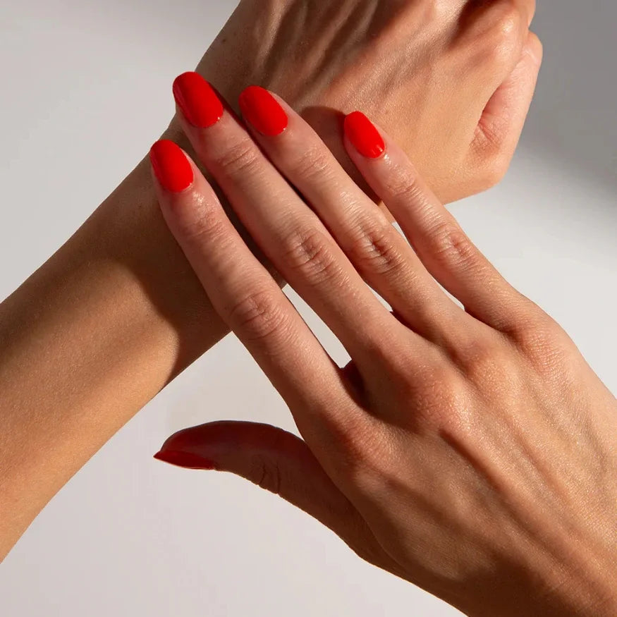 Light Red Gel Nail Strips
