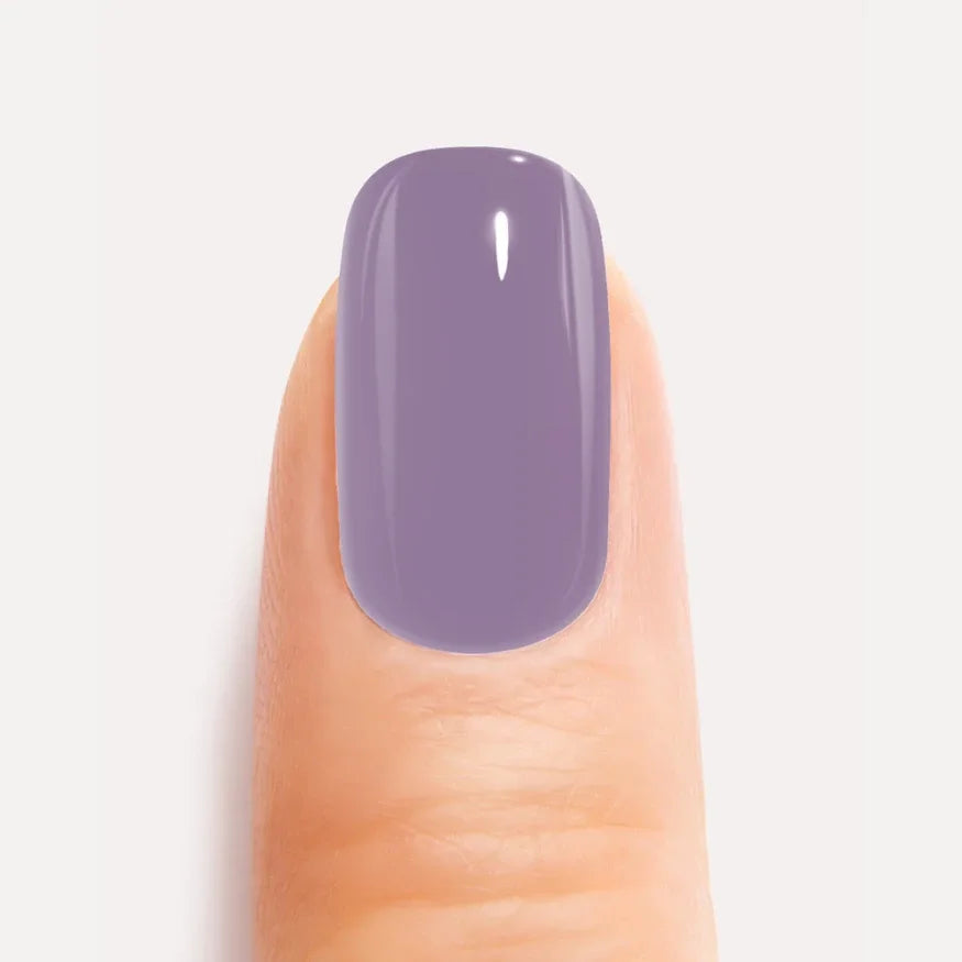 Mauve Gel Nail Strips close up