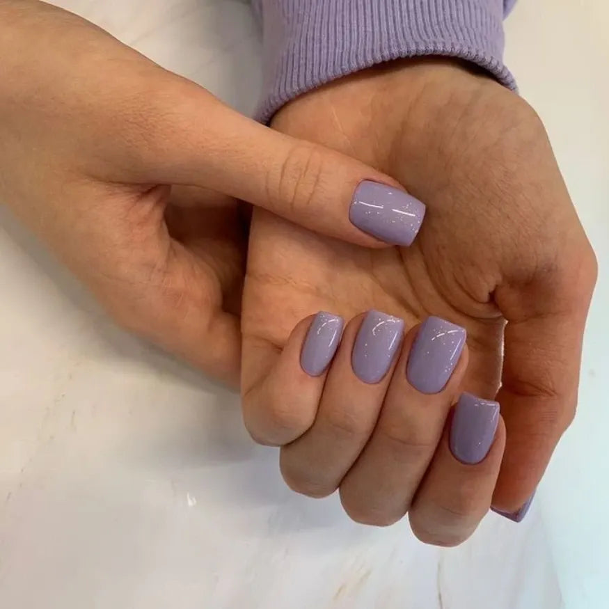 Mauve Gel Nail Strips