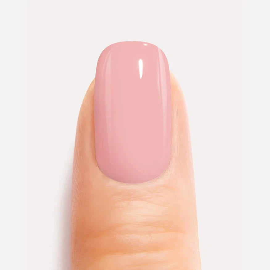 Pale Pink Gel Nail Strips Close up