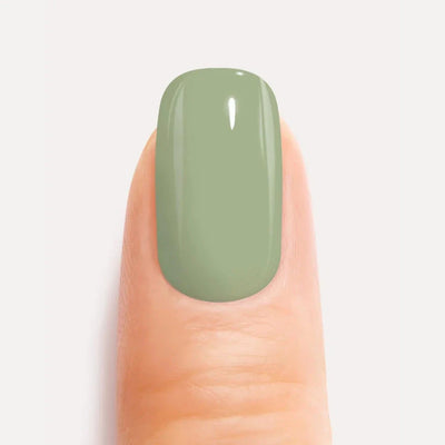 Pastel Green Gel Nail Strips Kit