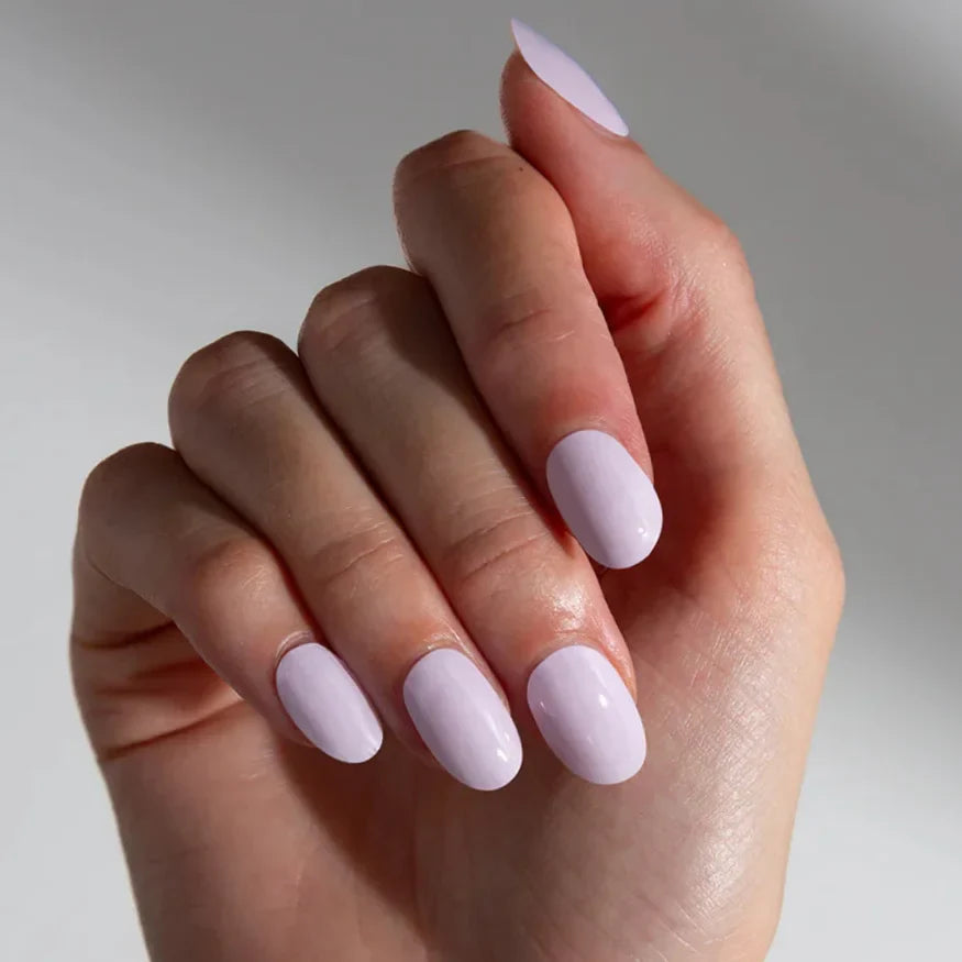 Pastel Purple Gel Nail Strips 