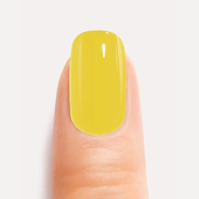 Yellow Gel Nail Strips Kit