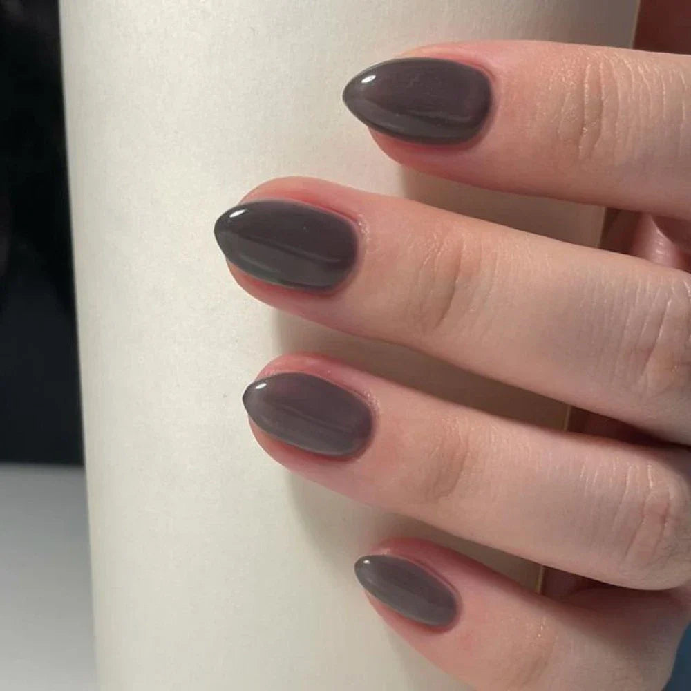 Dark Taupe Gel Nail Strips